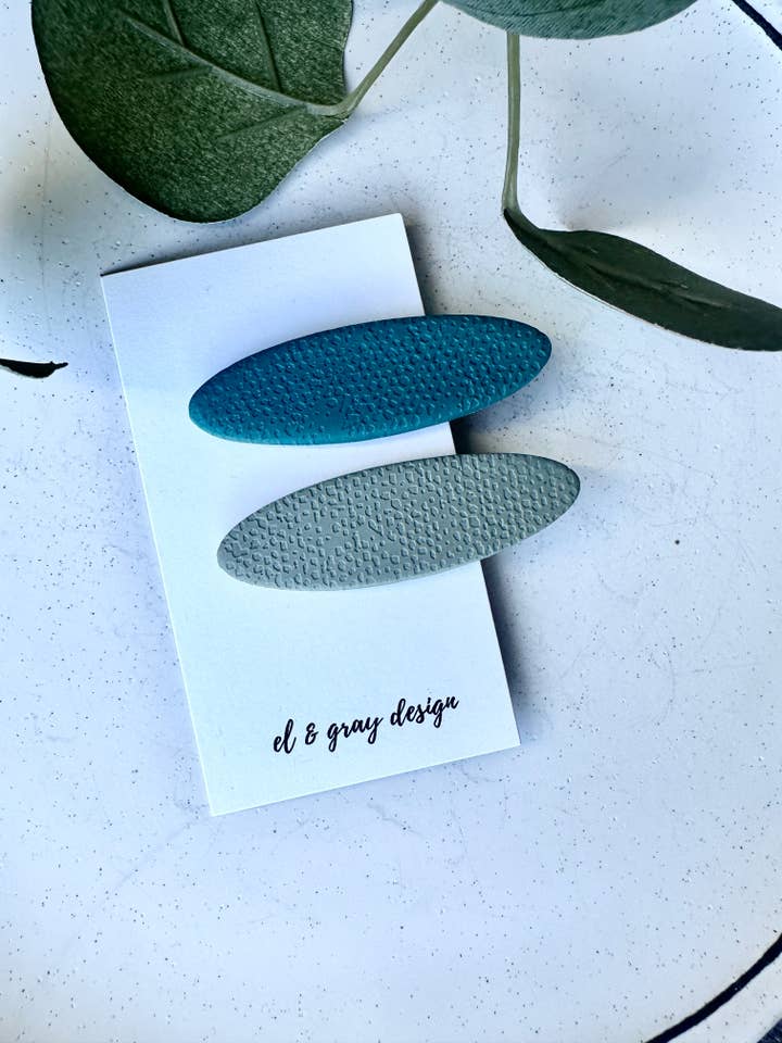 Nola Hair Clips (2 Clip Set) for wholesale by El & Gray Design