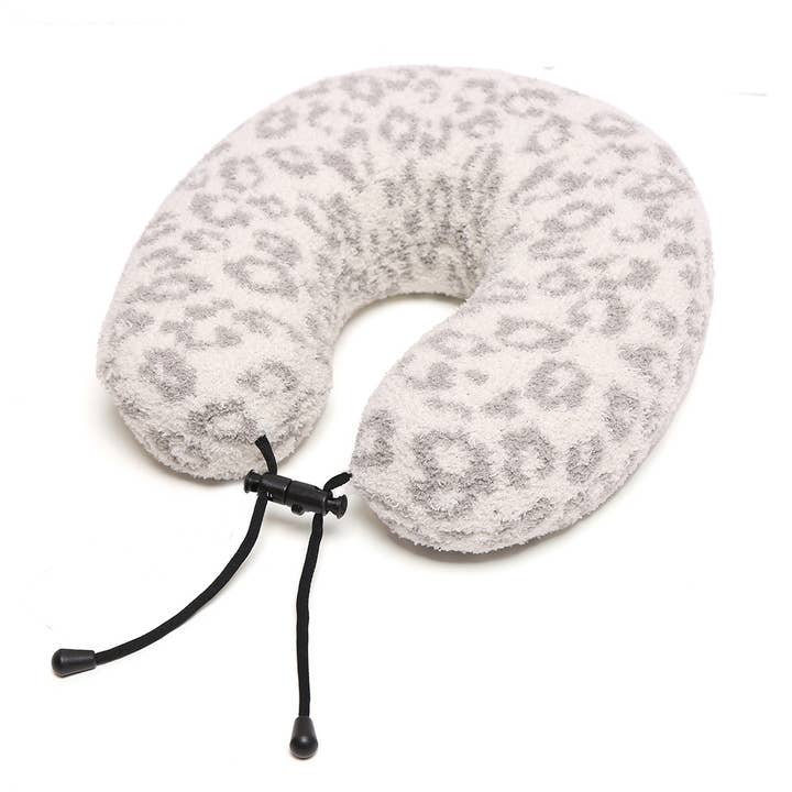 Fashion City - Wholesale Travel Pillow - Soft Leopard Print Travel Neck Pillow16