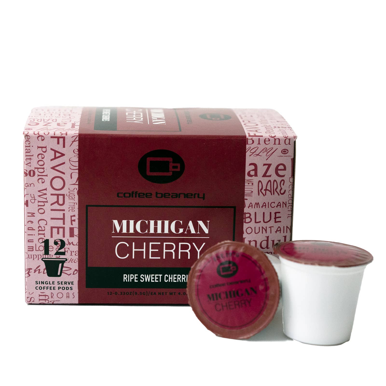 Coffee Beanery - Wholesale Coffee Pods - Michigan Cherry Flavored Coffee  | Single Serve Pods0
