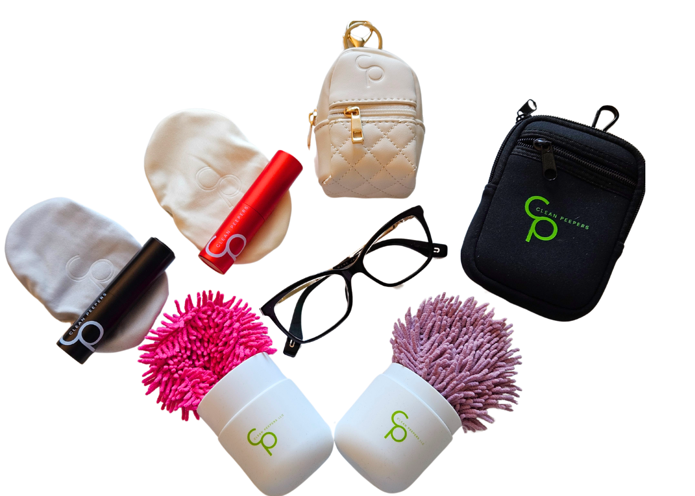 Clean Peepers - Wholesale Eyewear Cases & Holders - Women's - CP Eyeglass Essentials Kit1