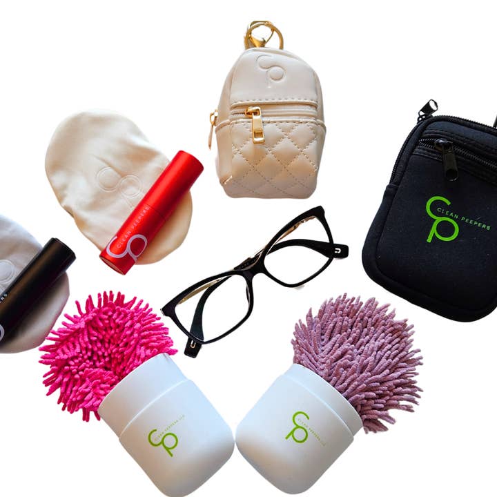 Clean Peepers - Wholesale Eyewear Cases & Holders - Women's - CP Eyeglass Essentials Kit1