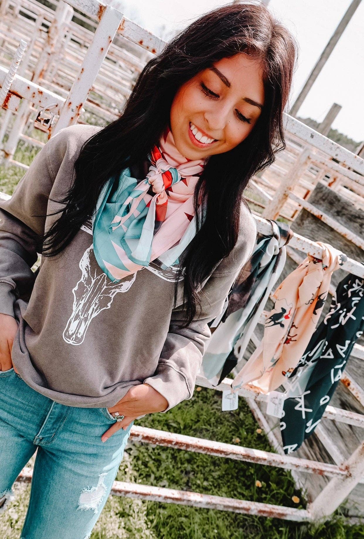 The Front Porch Label - Wholesale Sjaal - Dames - Azteekse wilde vodden