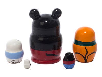 Golden Cockerel – Estatueta decorativa por atacado – Boneca Mini Mickey Mouse 5pc./1,25"3