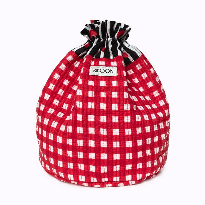 Funbag "Lovely Checks" klein voor wholesale door kikooni