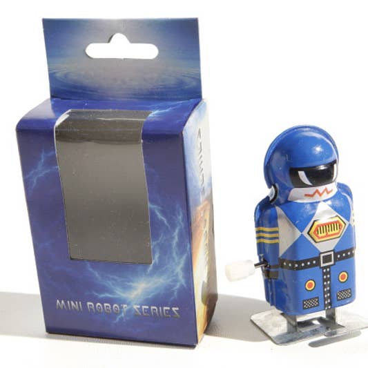die Blechfabrik e.K. - Wholesale Wind-Up Toy - Kids - Robot, mini magic boy made in China1