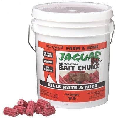 RodenticideCanada.com – wholesale Insect repellent – Jaguar Mouse and Rat Bait Chunx, 9-Pounds/4.1kg1