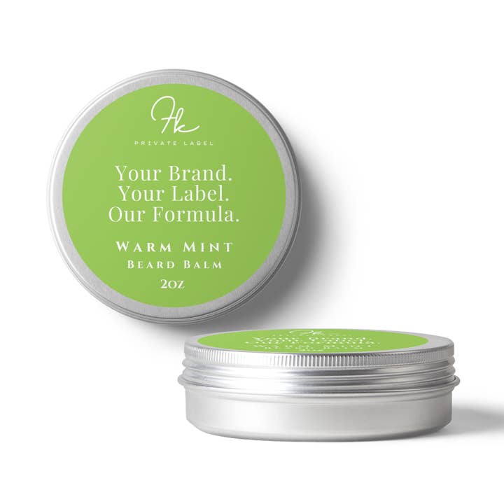 FK Private Label Labs – wholesale Skäggstylingprodukt – Skägg Balm Varm Mint0