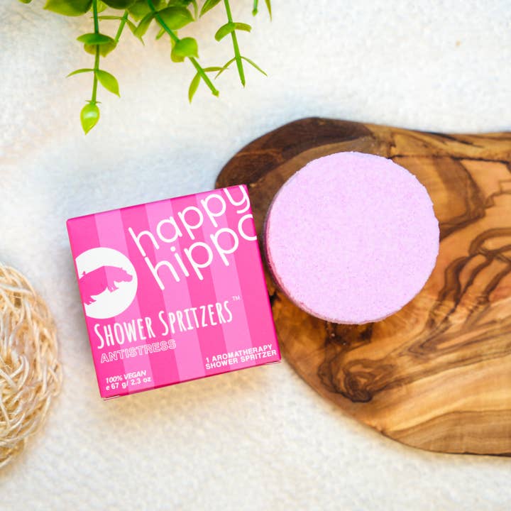 Antistress Shower Spritzer for wholesale by Happy Hippo Bath