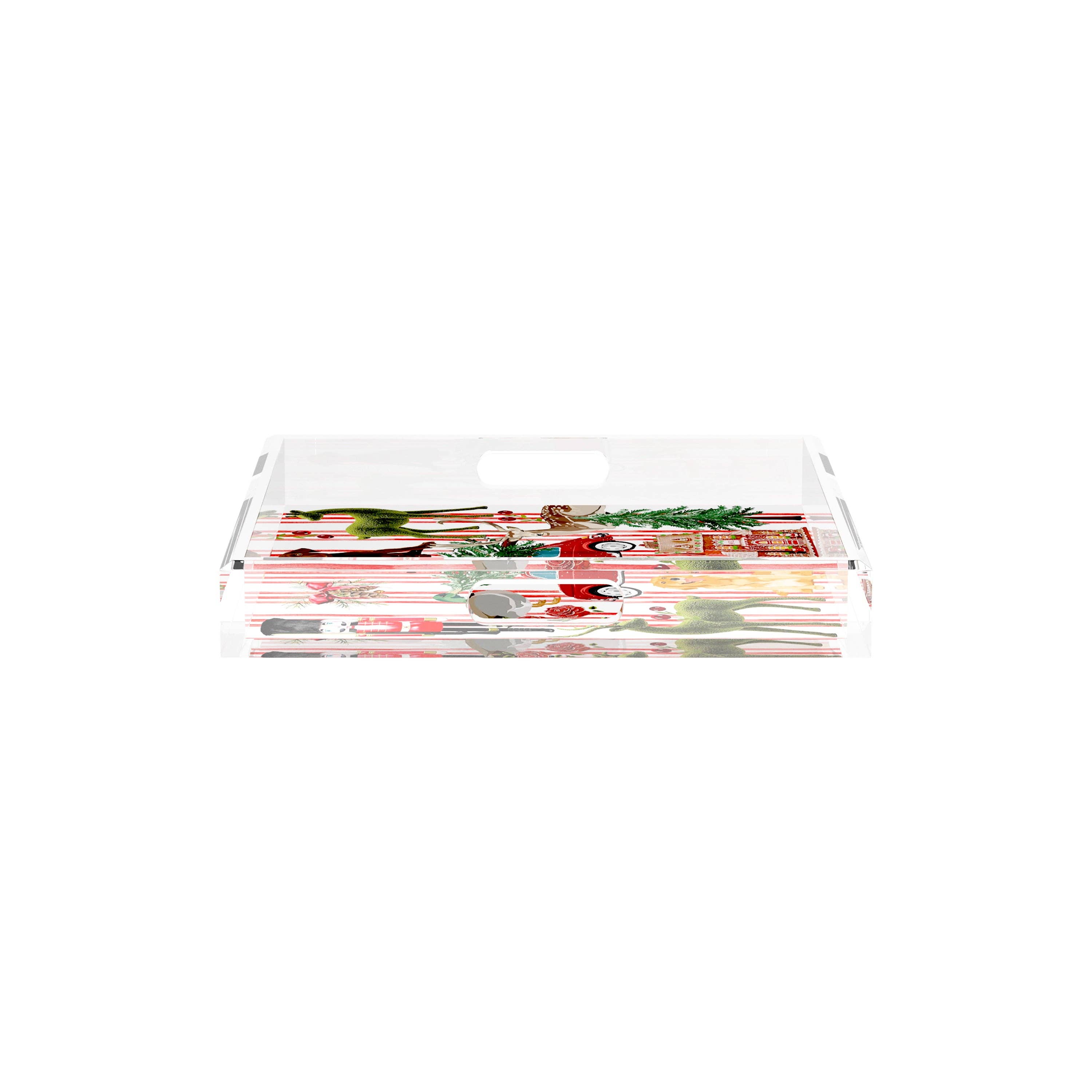 Nicolette Mayer Collection - Wholesale Decorative Tray - Ultimate Christmas Acrylic Square Decorative Tray21