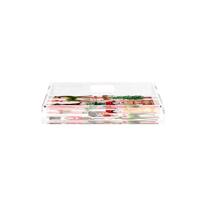 Nicolette Mayer Collection - Wholesale Decorative Tray - Ultimate Christmas Acrylic Square Decorative Tray21