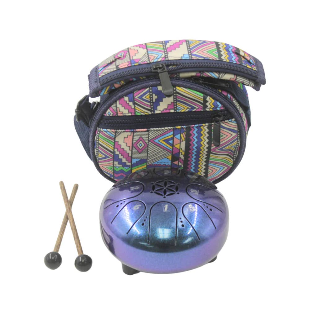 Earths Elements Wholesale - Wholesale Musical Instrument - Tongue Drum - 12 cm, Purple