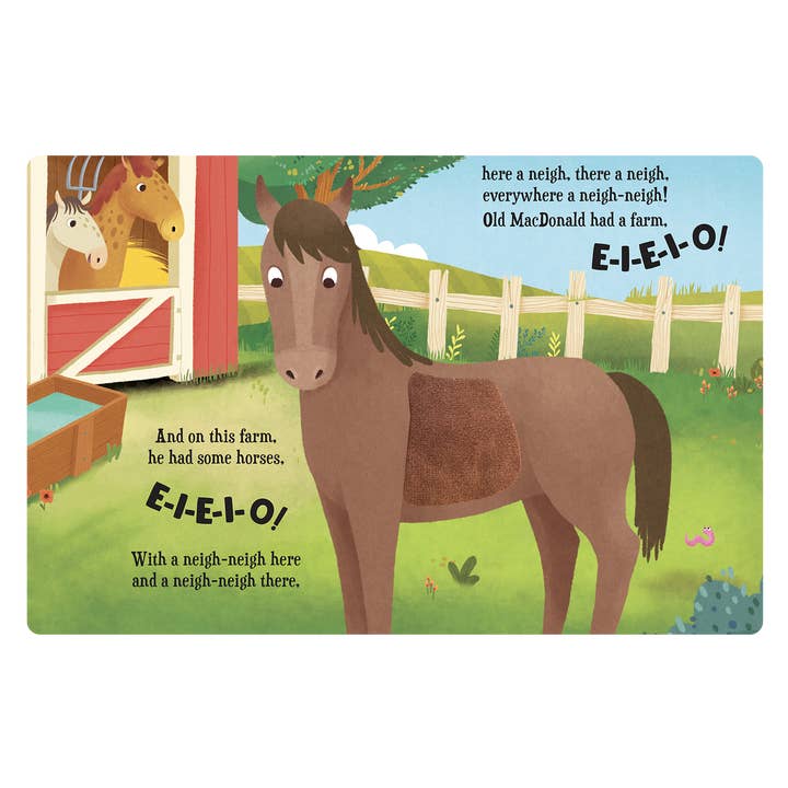 Little Hippo Books - Wholesale Baby & Toddler Book (0-2) - Old MacDonald Had A Farm: A Touch and Feel Book3