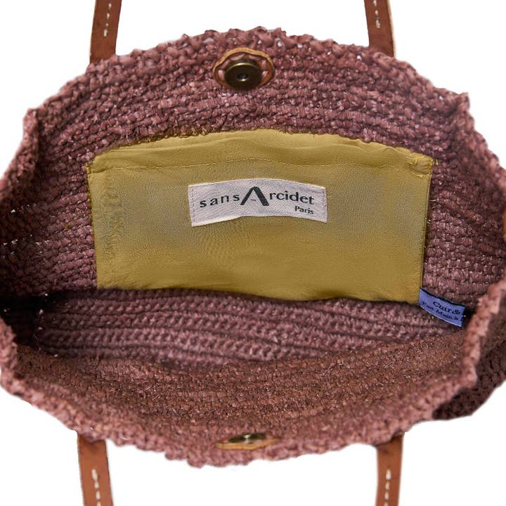 SANS-ARCIDET PARIS - Vente Sac à bandoulière – femme - CAMINO SS24 - Sac à bandoulière en raphia17
