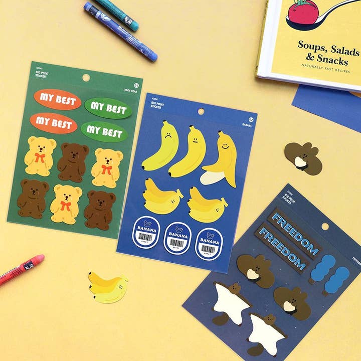 K-Wonderland - Vente Autocollant - Autocollants décoratifs imperméables et amovibles ICONIC Big Point12