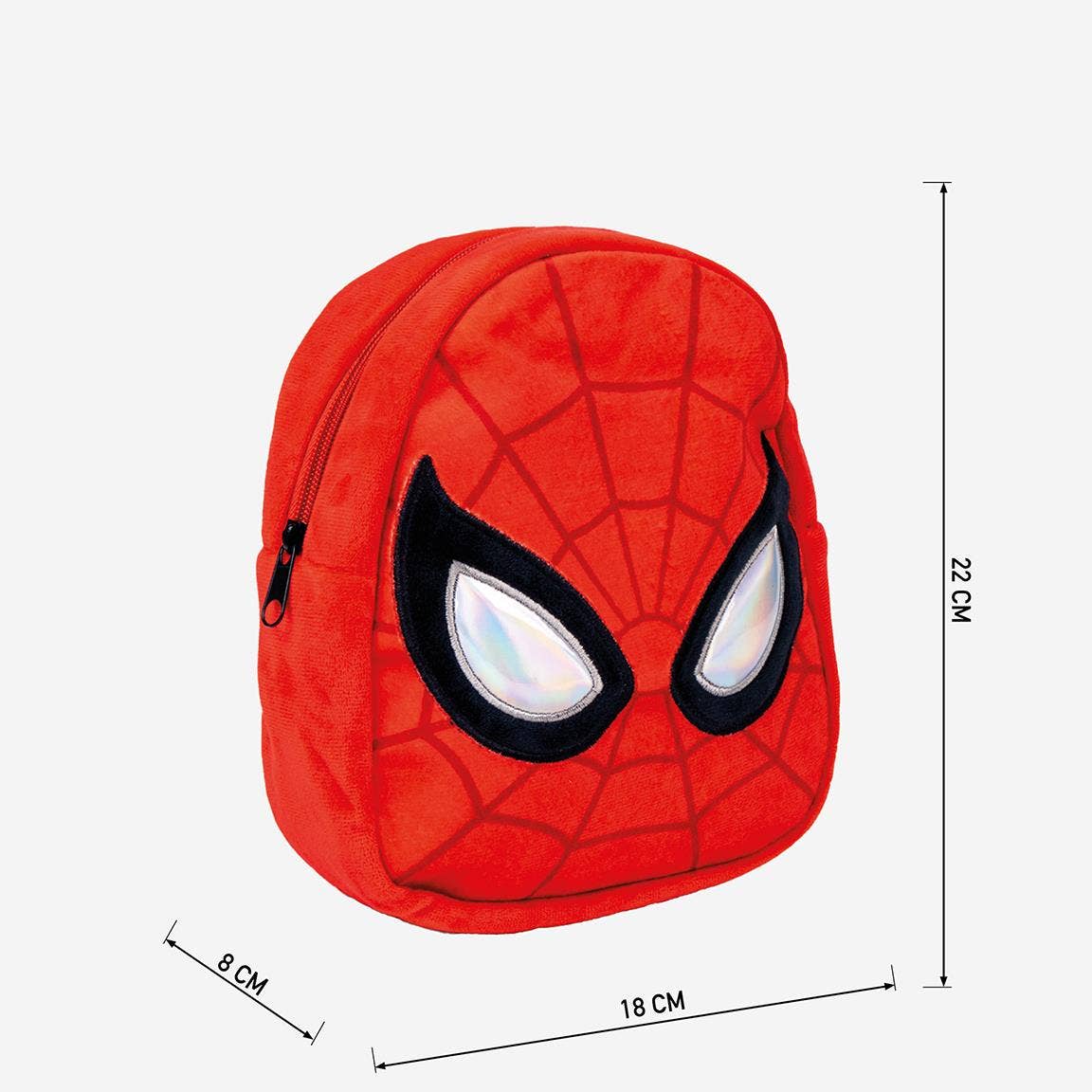 Mastoys, S.L. - Venta al por mayor Mochila - Niños - MOCHILA GUARDERIA PERSONAJE PELUCHE SPIDERMAN - 21000043183
