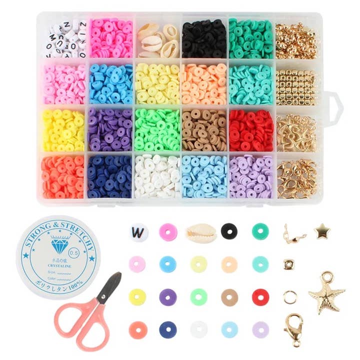 iconic mi - Wholesale Craft Supplies - Bracelet Making Kit Heishi Beads Set