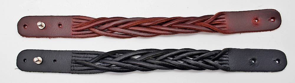 Atlas Goods By Your Needs Company - Wholesale Woven/Braided Bracelet - Western Handmade genuine soft leather woven bracelet1