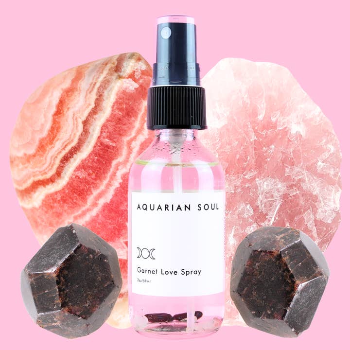 Garnet Love Spray for wholesale by Aquarian Soul