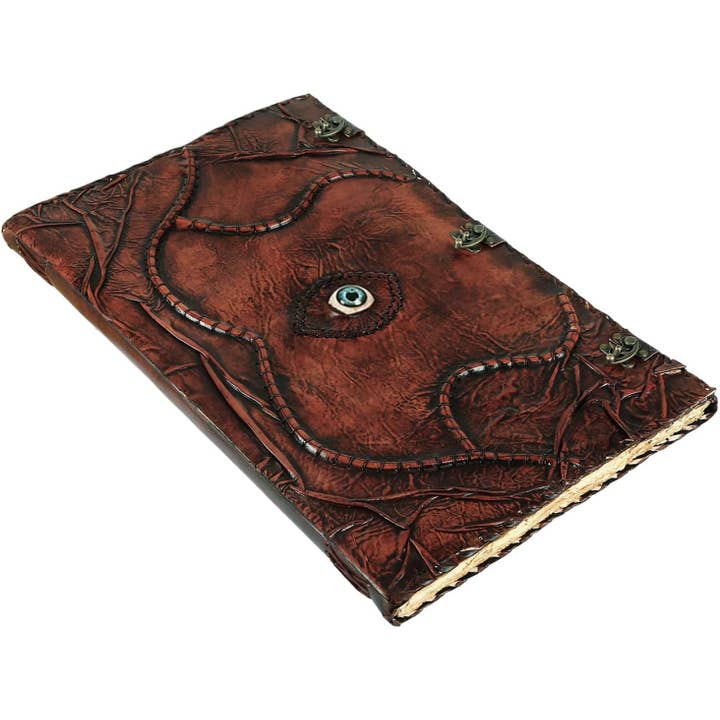 Tuzech Leather - Wholesale Journal/Diary - Hocus Pocus Spell Book – Leather Journal with Third Eye3