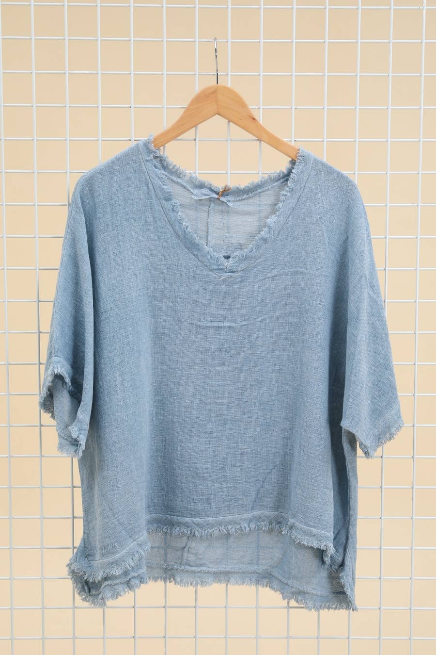 Lea & Luc - Grandes Tailles – Engroshandel Tunika - Dame – Tunica i linned i plus-size med løs og flydende pasform9