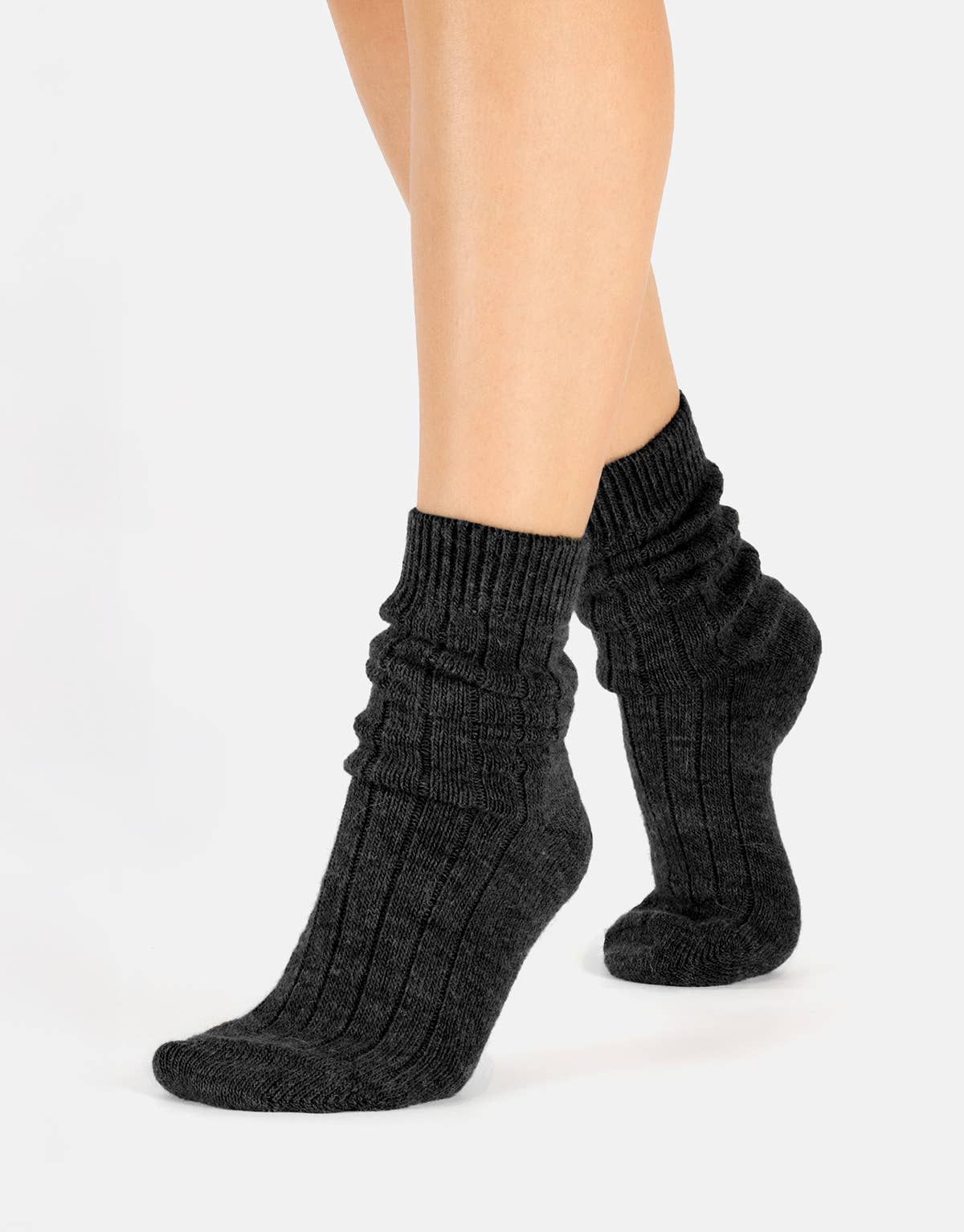 Cette – wholesale Strumpor - Dam – Alpackaullsockor med ribbat mönster, vinterstrumpor12
