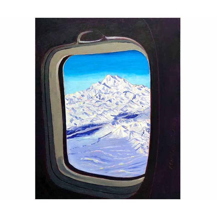 Club 49 Print, Denali in Alaska for wholesale by Real Art Is Better