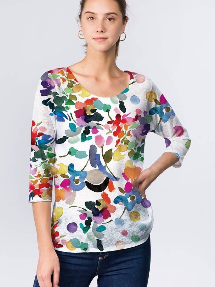 410 FIONA Top for wholesale by ET'LOIS