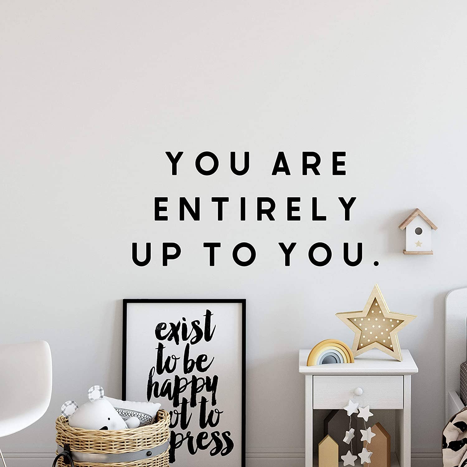 My Vinyl Story – wholesale Wall decal/stickers – You are Entirely Up to You Wall Decal Sticker2