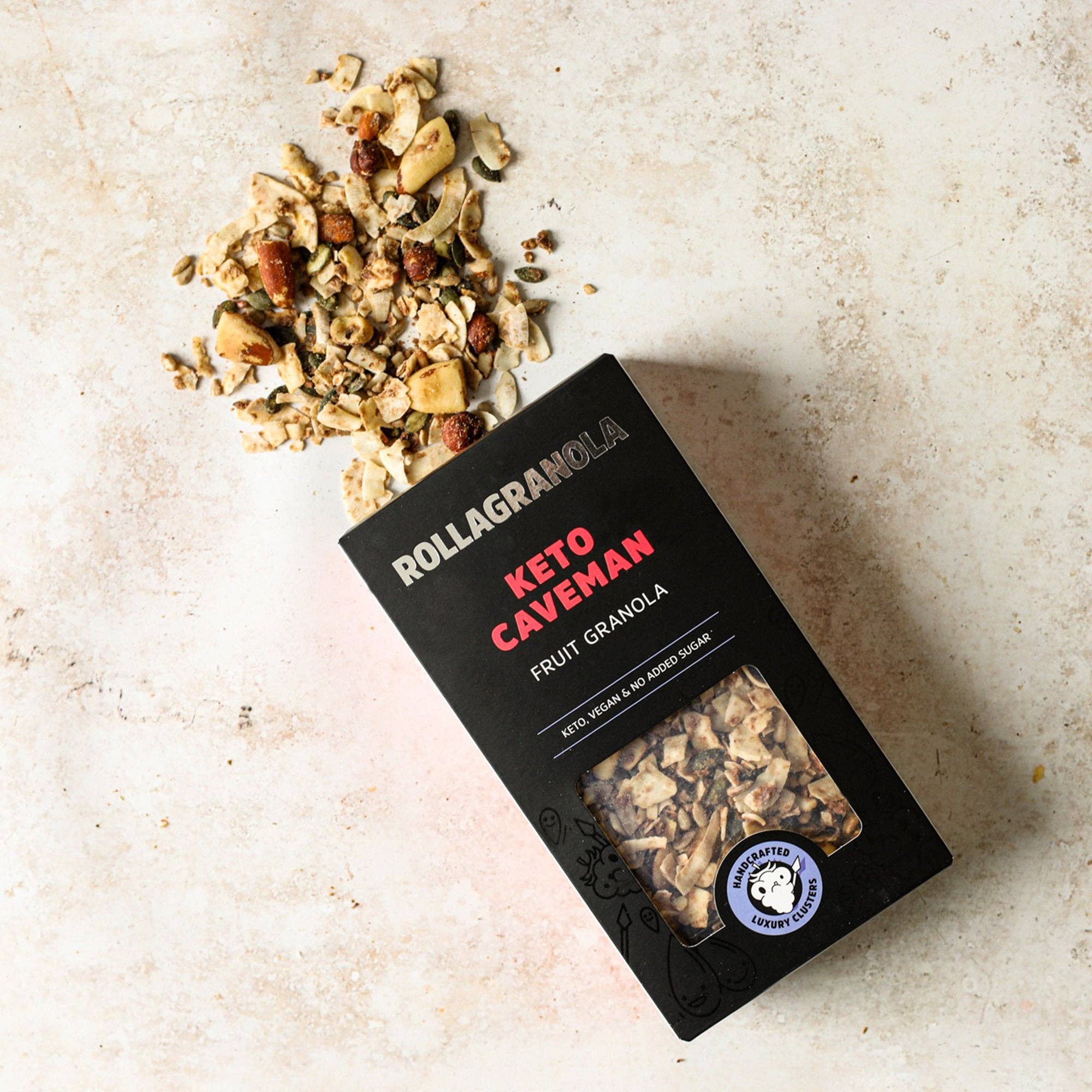 Rollagranola – wholesale Granola – Keto Caveman Granola1