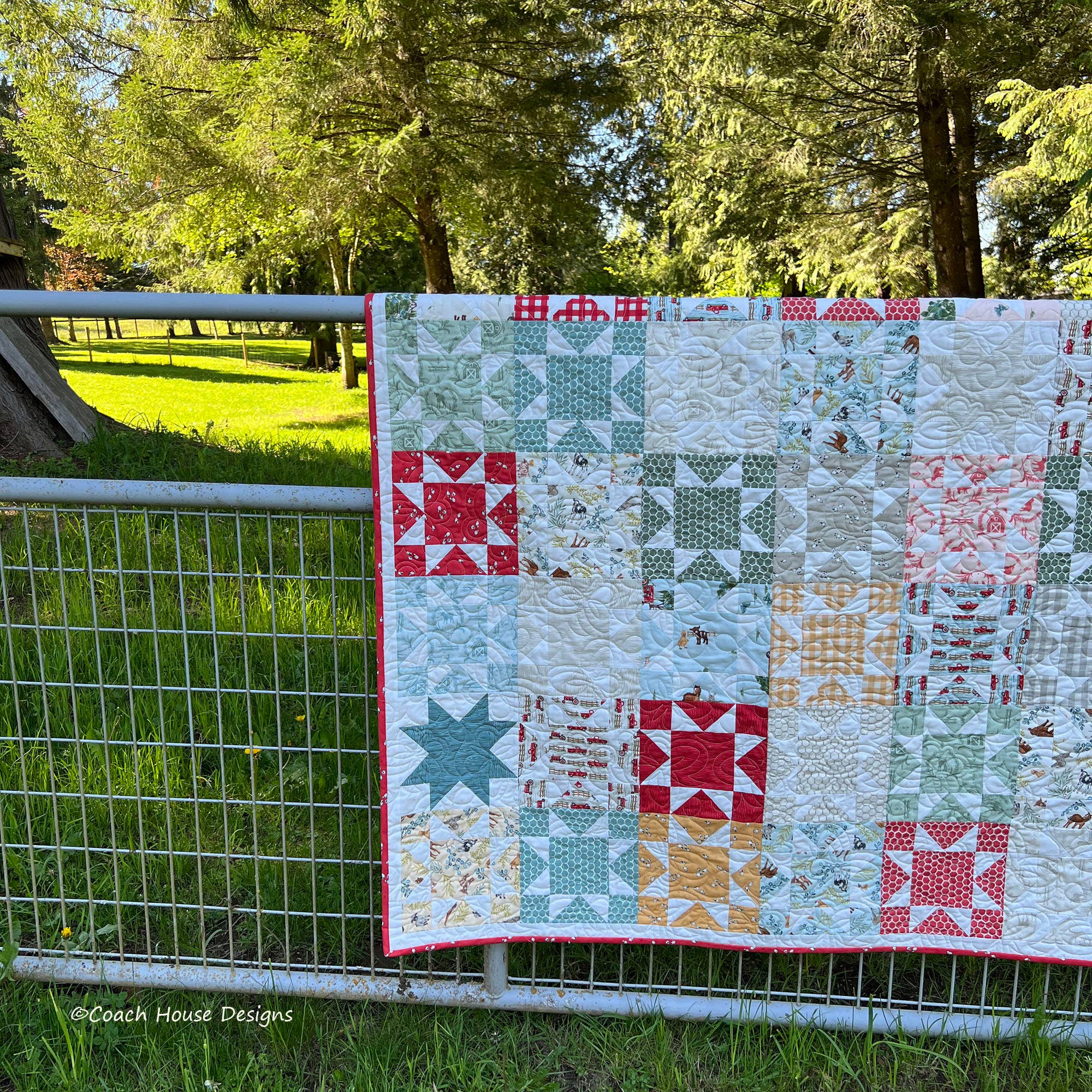 Coach House Designs - Wholesale Quilt - Picnic Quilt Pattern4