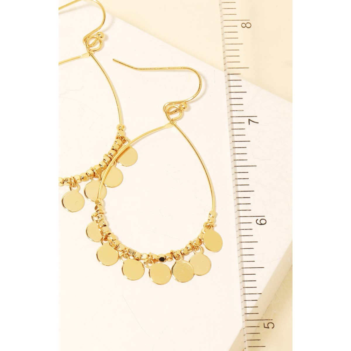 Anarchy Street - Wholesale Dangle Earrings - Coin Fringe Tear Drop Earrings1