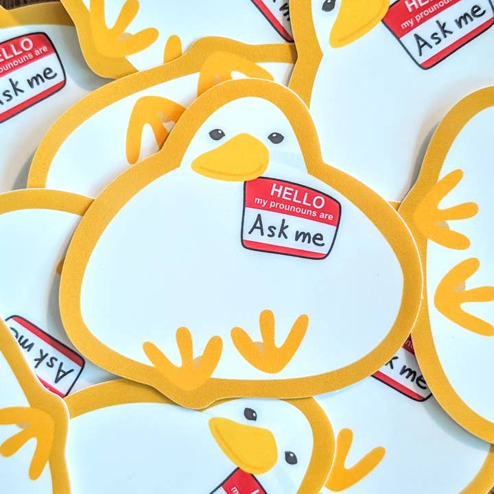 NMC Design Studio - Wholesale Sticker - Pronoun Stickers10