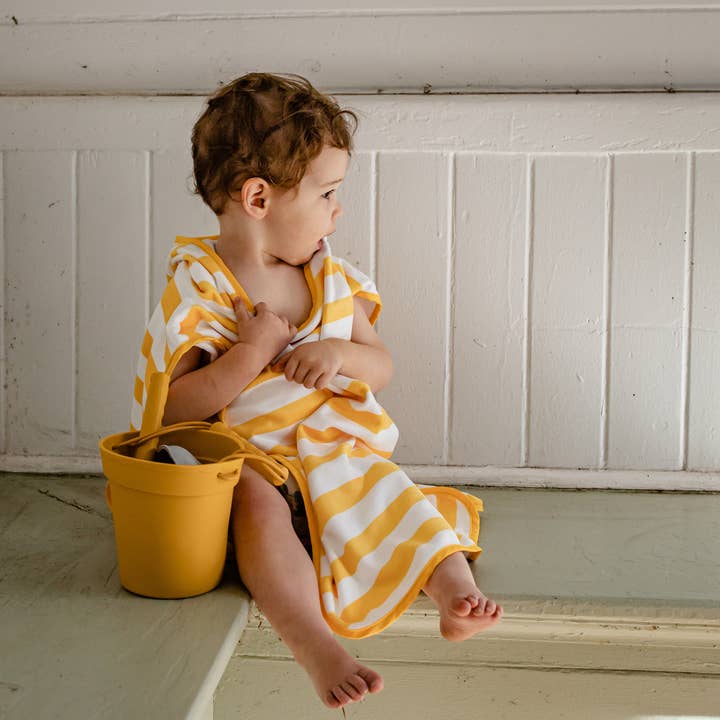 IZIMINI - Wholesale Hooded towel – Child & baby - Brighton beach poncho1