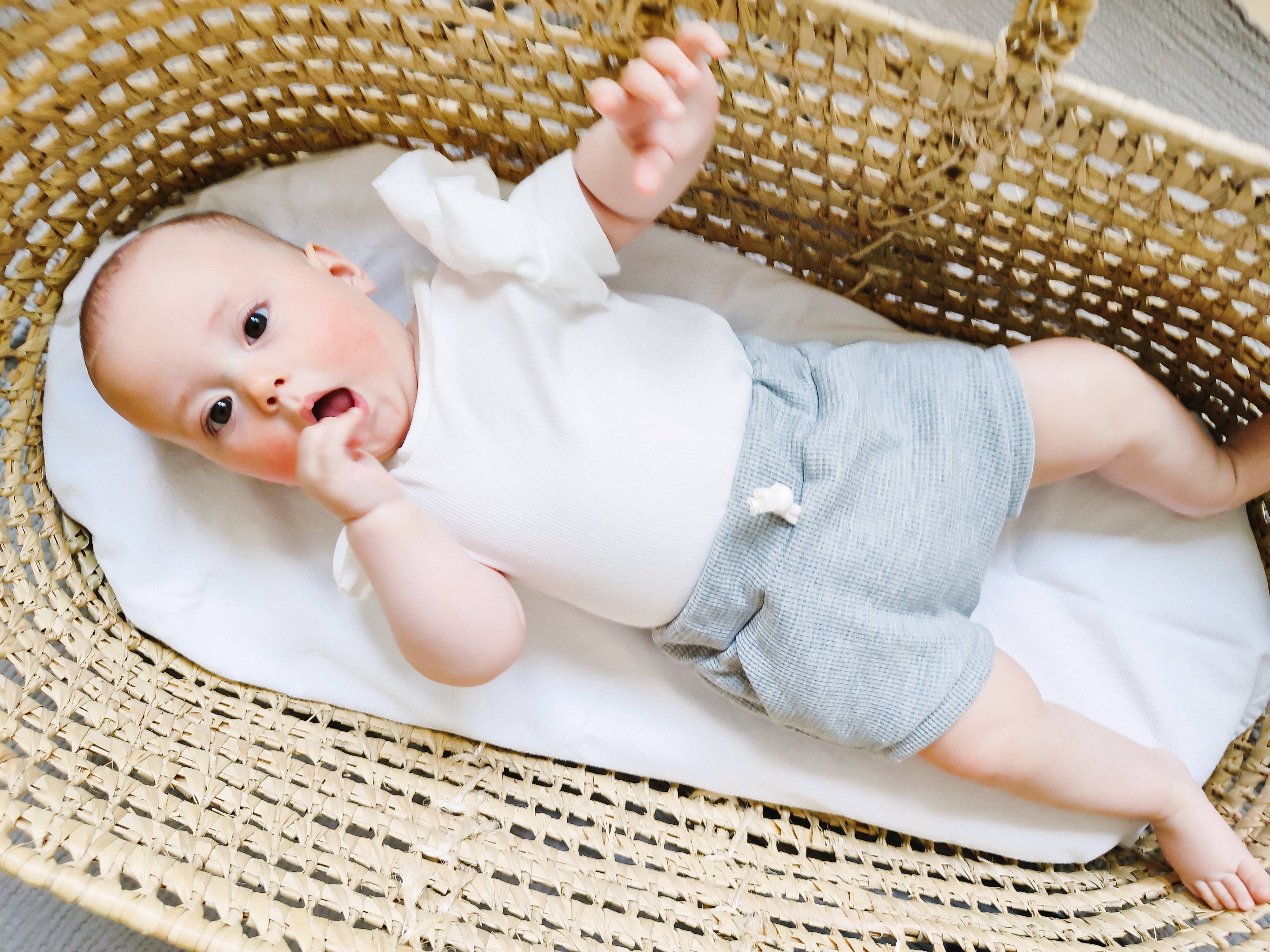 Petiteaude - Wholesale Underwear/Diaper Cover - Baby - Grey Waffel Bloomers5