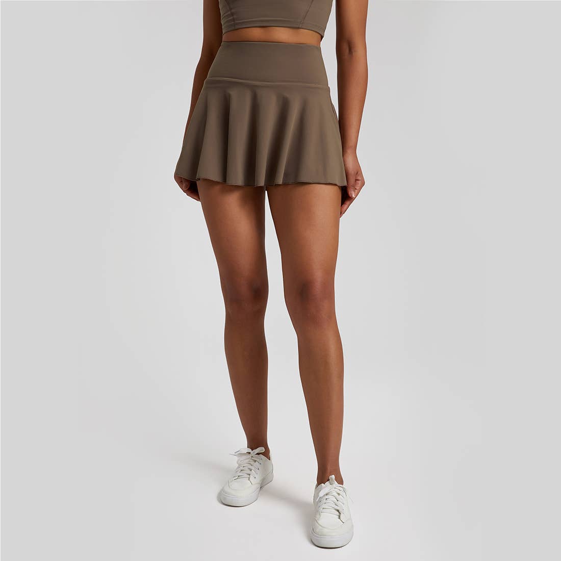 Sodalemon – wholesale Athletic skirt – Women′s – Women Double Layer Hidden Pocket Sport Culottes Tennis Skirt15