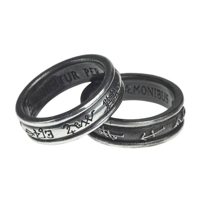Demon Black & Angel White (Ring) for wholesale by Alchemy Of England (Alchemy USA Distributor)