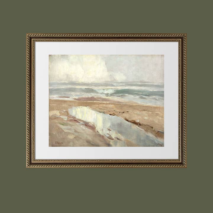 Sea to Skye - Wholesale Art Print - Coastal Beach Landscape Antique Art Print6