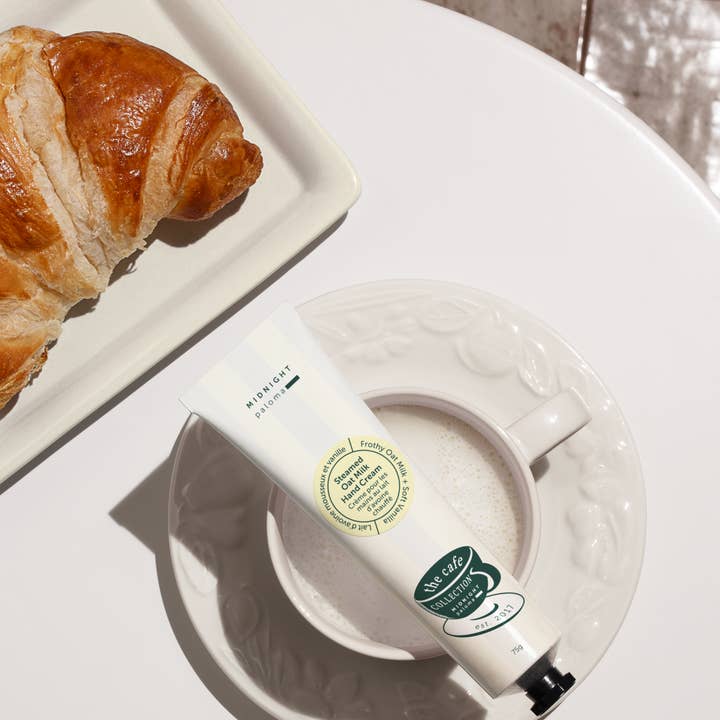 NEW! Cafe Collection - Steamed Oat Milk Hand Cream for wholesale by Midnight Paloma