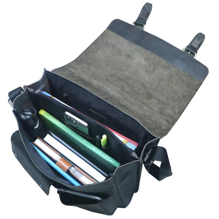 Greenwood – wholesale Portfölj - Unisex – Kurt läder lärarväska för kvinnor stor portfölj för män2