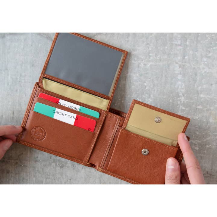 Creatico – wholesale Wallet - Men’s – LEATHERKIND Ventura Slim Wallet2
