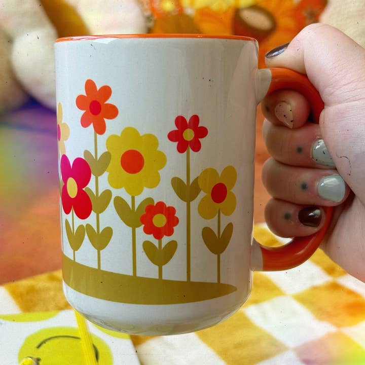 Coffee Mug Flowers for wholesale by Chateau Blanche