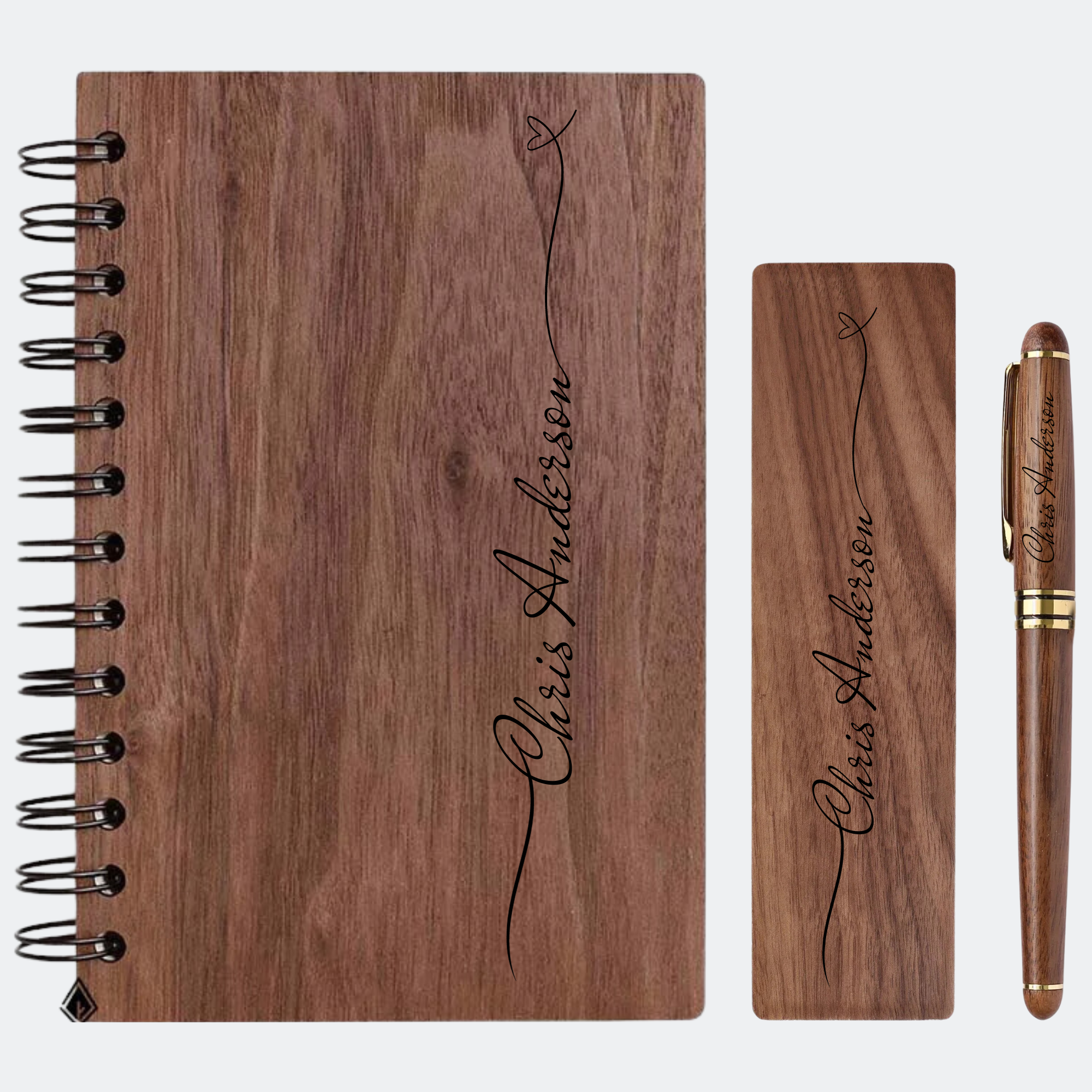 194 Craft House - Wholesale Pen - Personalized Wooden Pens Case Set - Small Business Gifts22