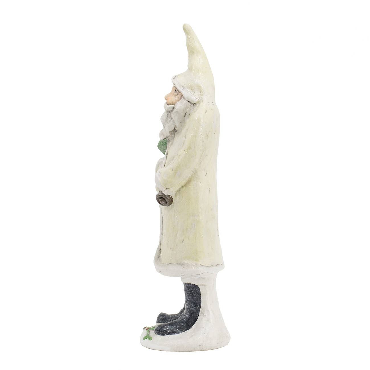 A&B Home Group Inc. - Wholesale Christmas Decoration - 3.5x3.5x12" White Resin Santa1