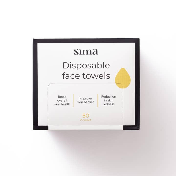 Disposable face towels for wholesale by SimaBrand