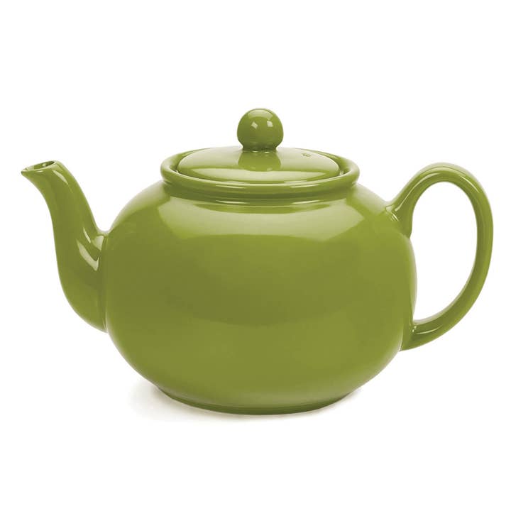 Stoneware Teapot - Green for wholesale by RSVP International