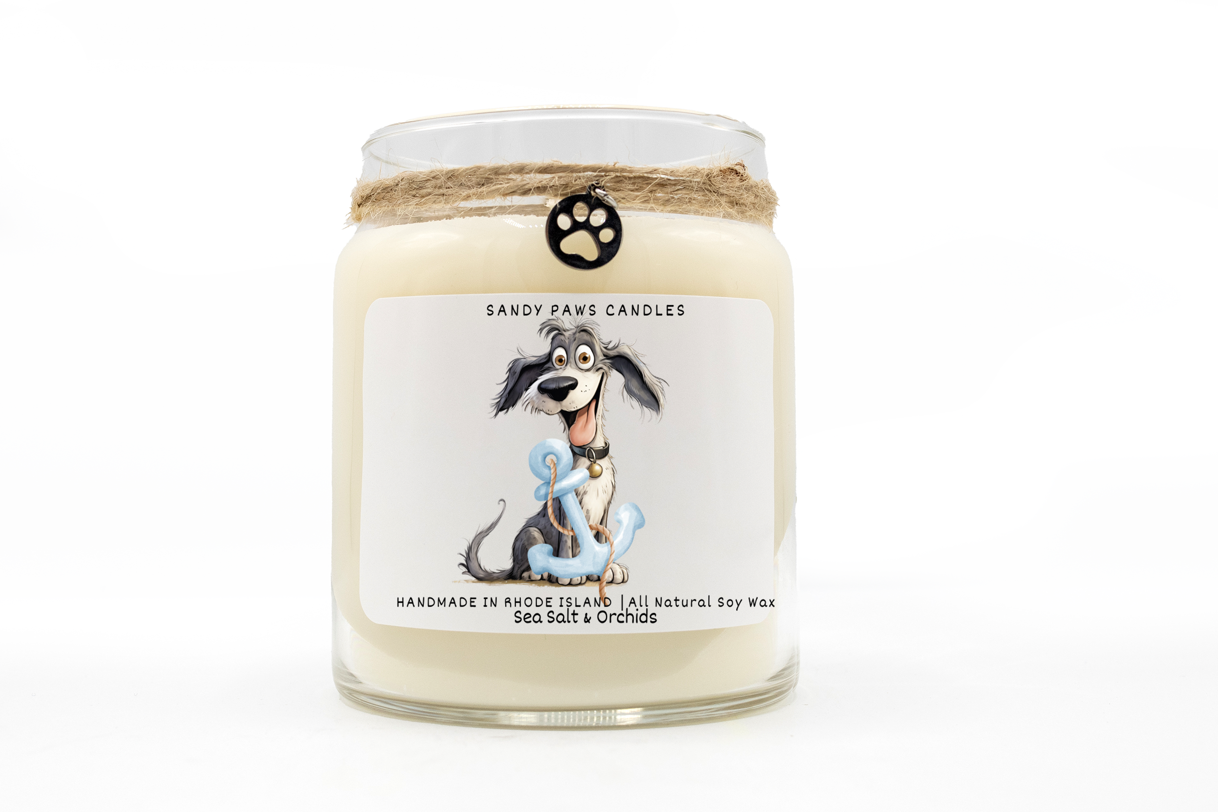 Sandy Paws Candles - Wholesale Jar/Filled Candle - Quirky Dogs - Soy Wax Candles27