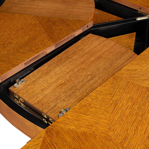 LOOMLAN - Wholesale Side Table - Giselle Jupe Extendable Wooden Dining Table44