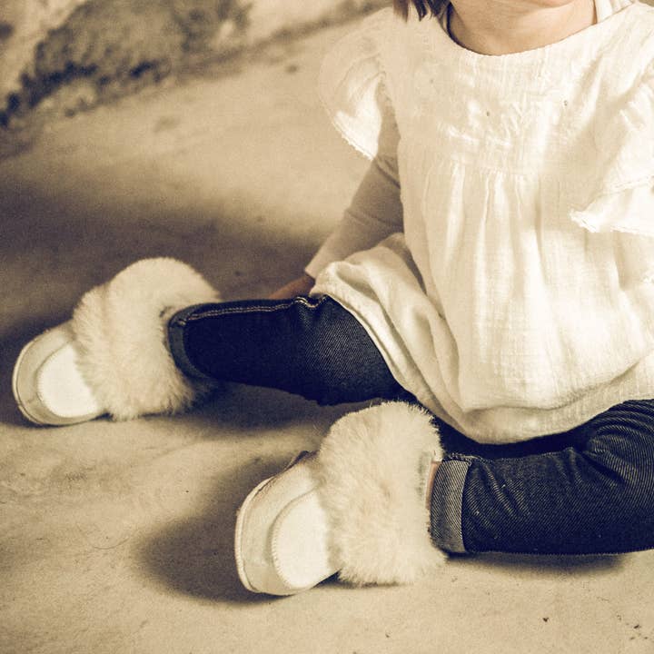 Van Buren – Großhandel Hausschuhe – Baby – Babyschuhe aus Schaffell