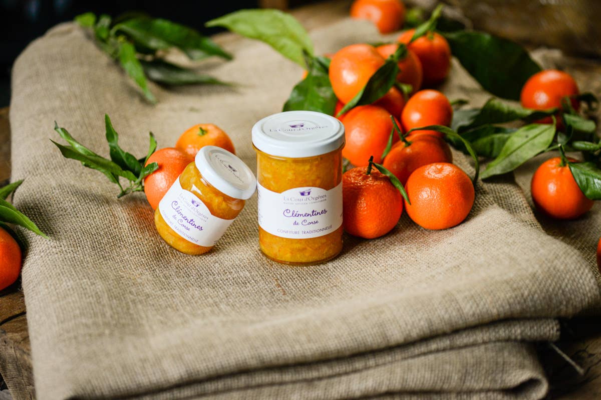 La Cour d'Orgères - Wholesale Jam/Jelly - Corsican clementine jam 110g2