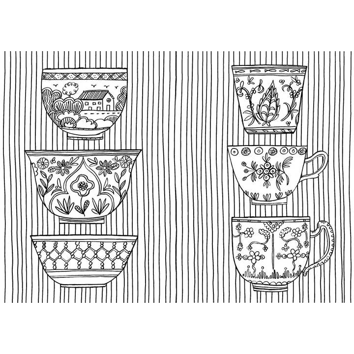 W. W. Norton - Wholesale Coloring & Activity Book - Adult - The Mindfulness Coloring Book2